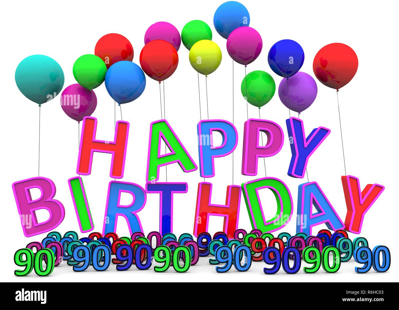 Birthday Cake 90 Year Old Immagini E Fotos Stock Alamy