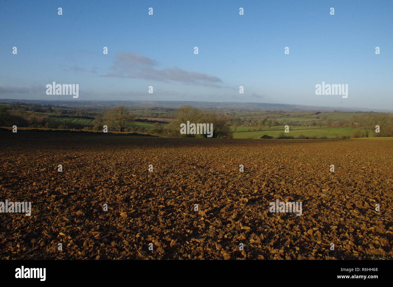 La Macmillan modo. A lunga distanza trail. Warwickshire. In Inghilterra. Regno Unito Foto Stock