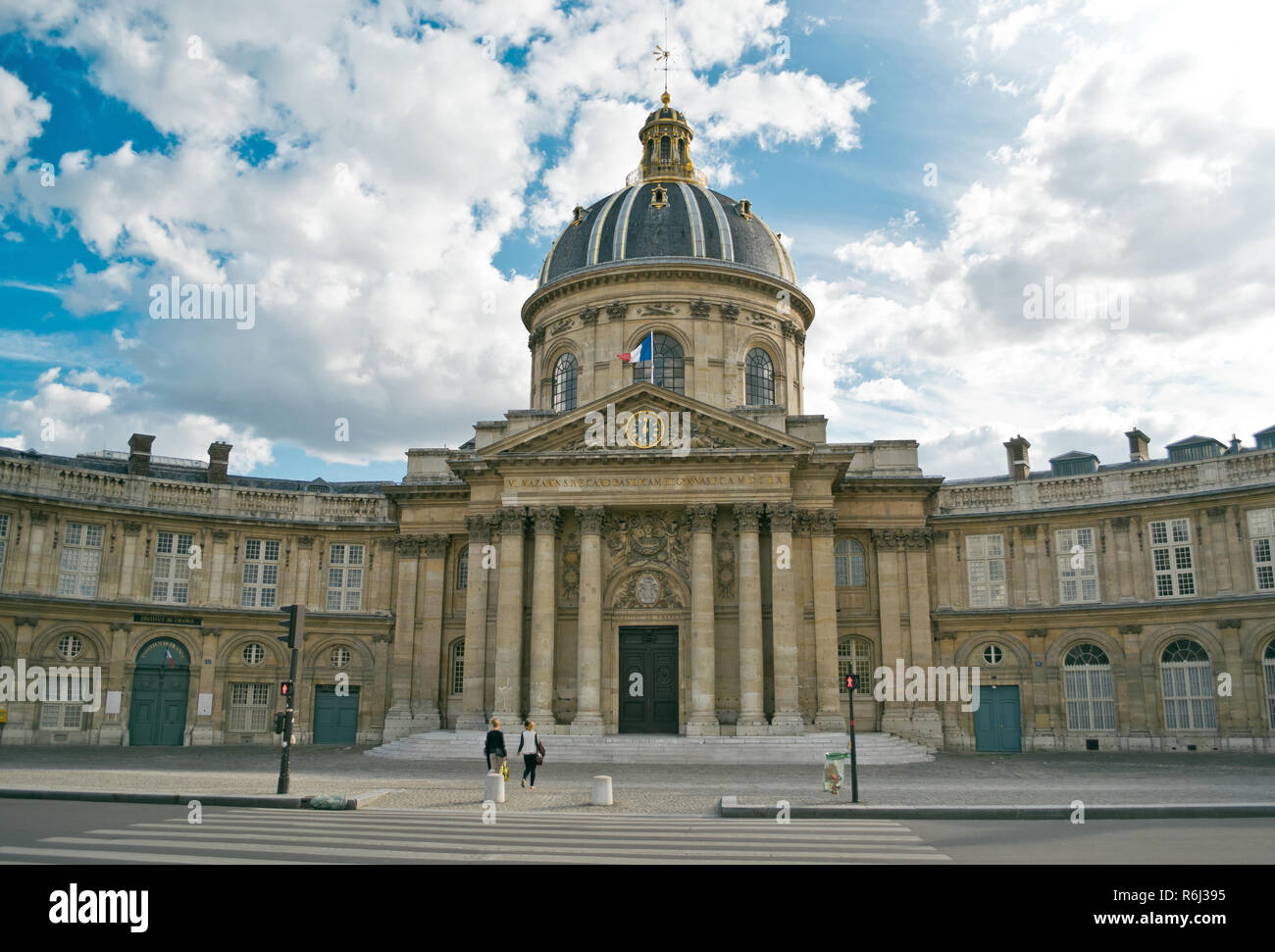 Institut de France di Parigi (Accademia francese delle scienze) Foto Stock