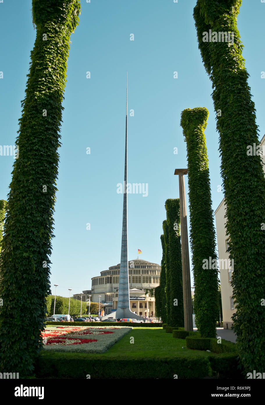 Centennial Hall, Wroclaw, Polonia Foto Stock