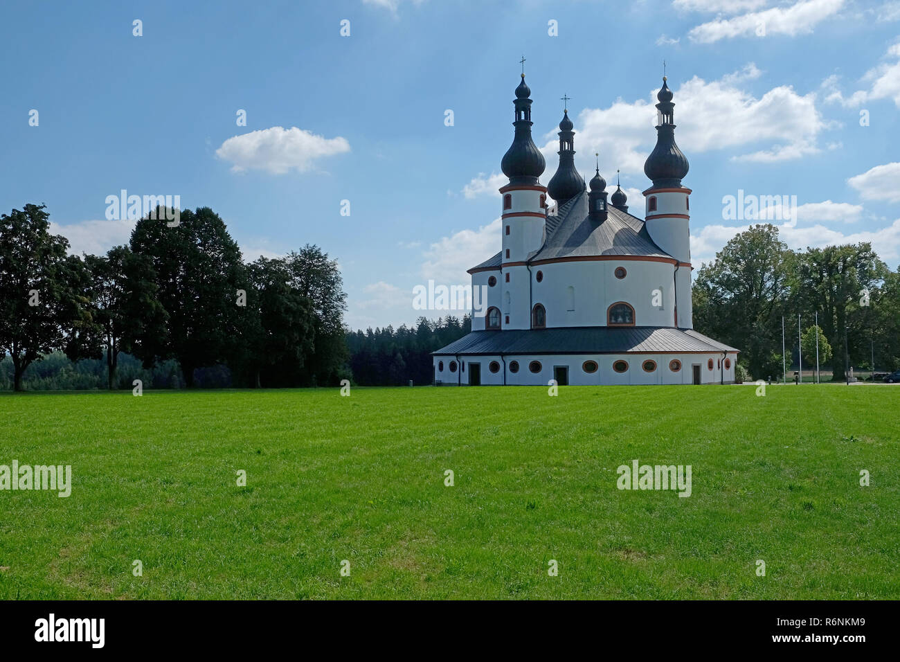 La chiesa della Santa Trinità kappl a waldsassen in Baviera, Germania Foto Stock