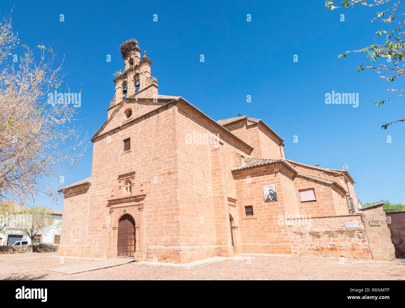 Gesù del Llano Camarin cappella, BaÃ±os de la Encina, Jaen, Sapin Foto Stock