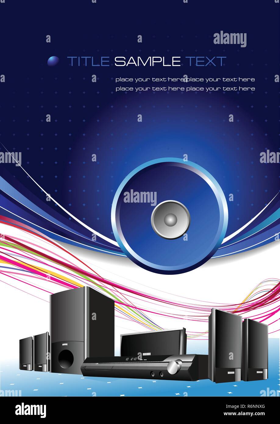 Audio registratore digitale impostato. Illustrazione Vettoriale Illustrazione Vettoriale