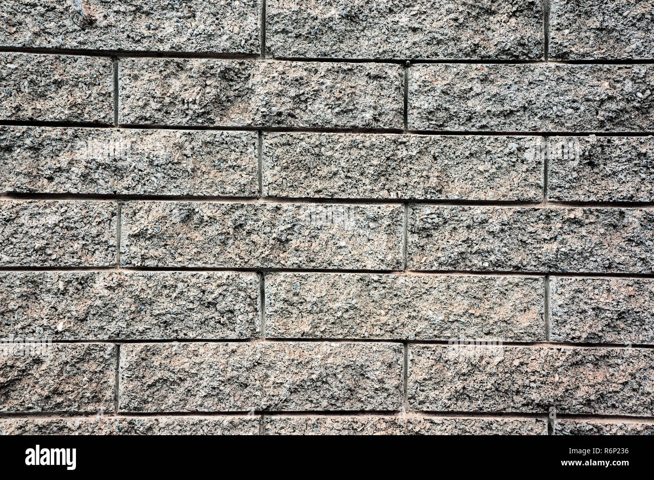 Mattoni Calcestruzzo esterno grigio texture Foto stock - Alamy