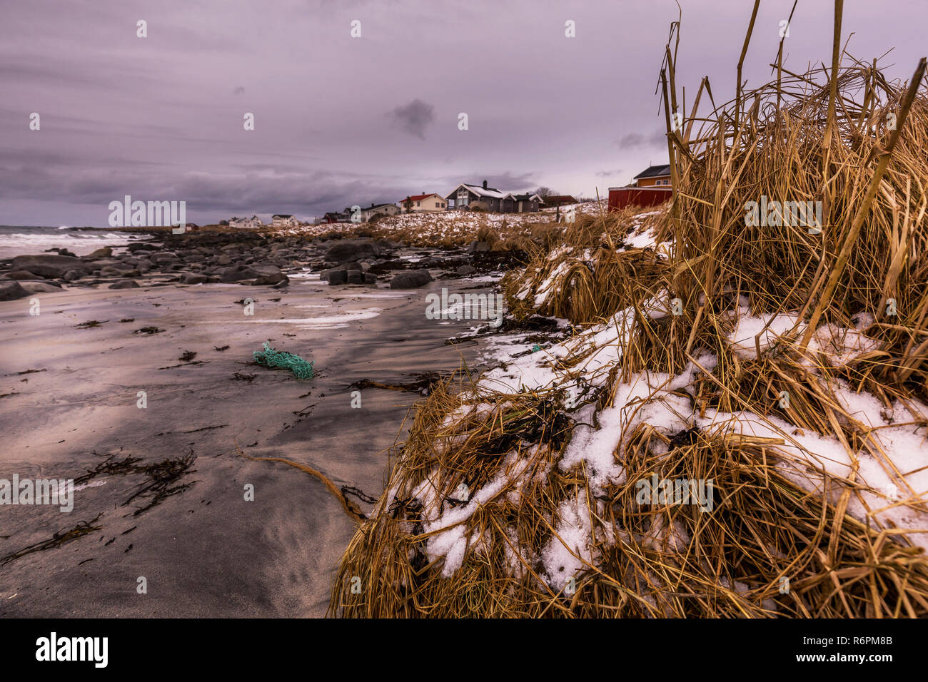 Viaggio nelle Isole Lofoten in Norvegia Foto Stock