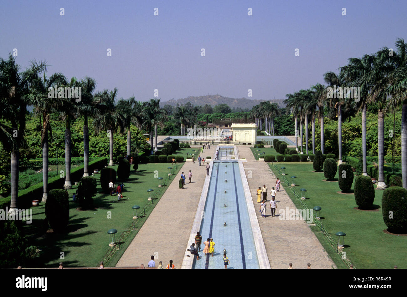 Pinjore giardino, Chandigarh il territorio dell' Unione, Punjab, India Foto Stock