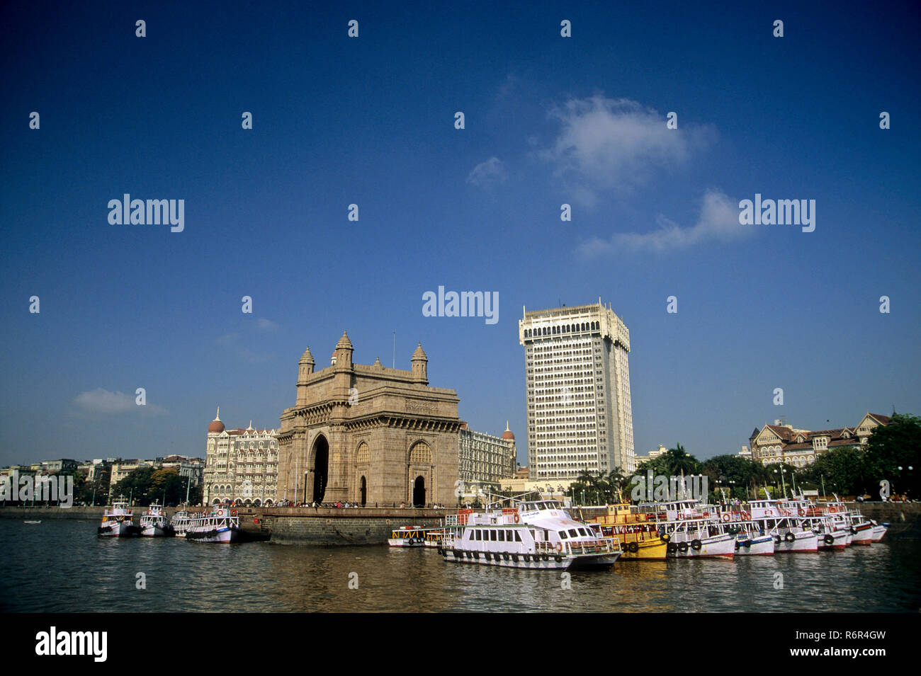 Gateway of India, Mumbai Bombay, Maharashtra, India Foto Stock