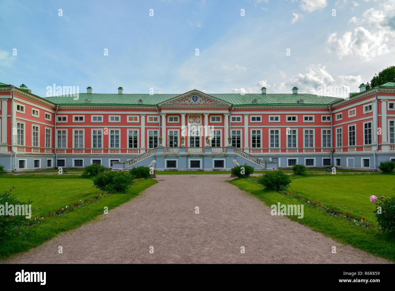 Mosca, Russia - 6 giugno 2016. Palazzo del Conte Sheremetev in estate Kuskovo Foto Stock