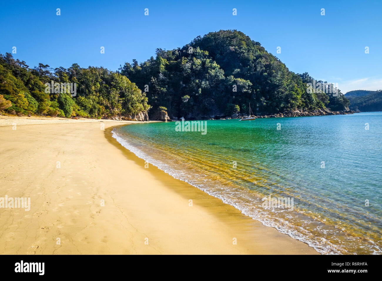 Parco Nazionale di Abel Tasman, Nuova Zelanda Foto Stock