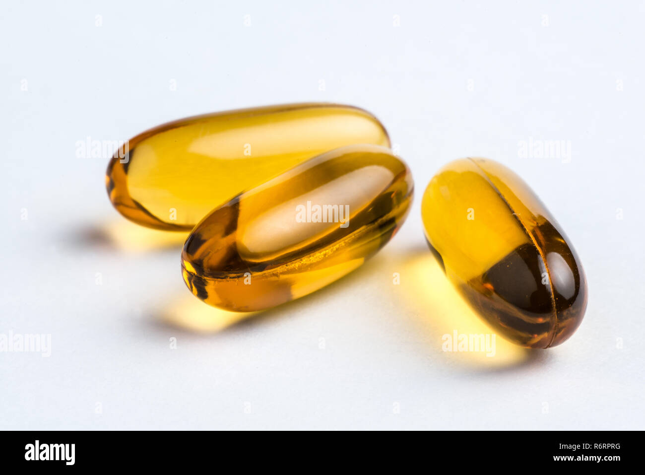 Omega 3 pillole Foto stock - Alamy