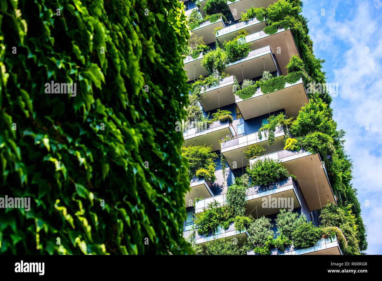 Bosco Verticale - Bosco Verticale - Milano Italia Foto Stock