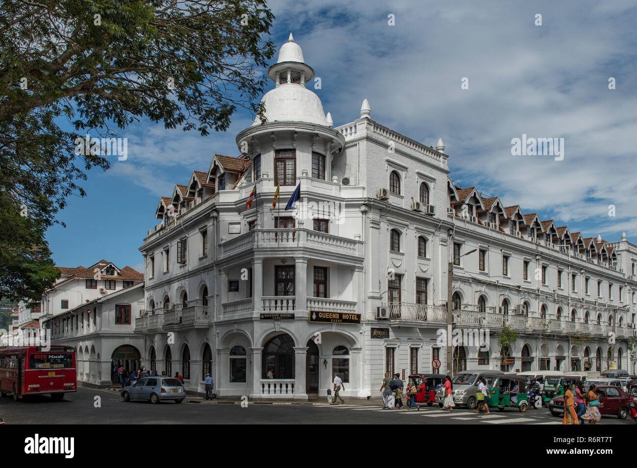 Regina Hotel, Kandy, Sri Lanka Foto Stock