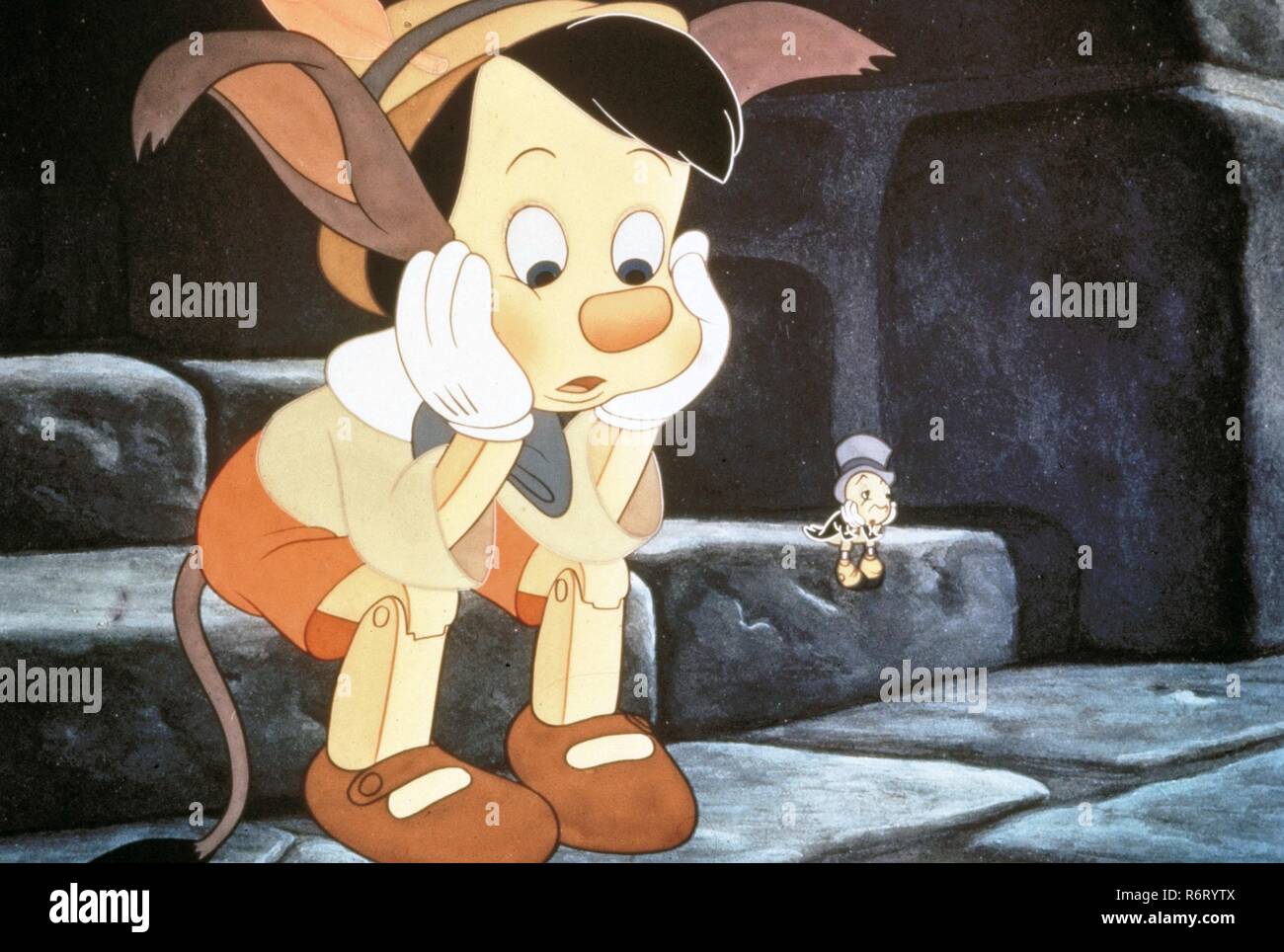 Pellicola originale titolo: Pinocchio. Titolo inglese: Pinocchio. Anno: 1940. Direttore: HAMILTON LUSKE; BEN SHARPSTEEN. Credito: WALT DISNEY PRODUCTIONS / Album Foto Stock