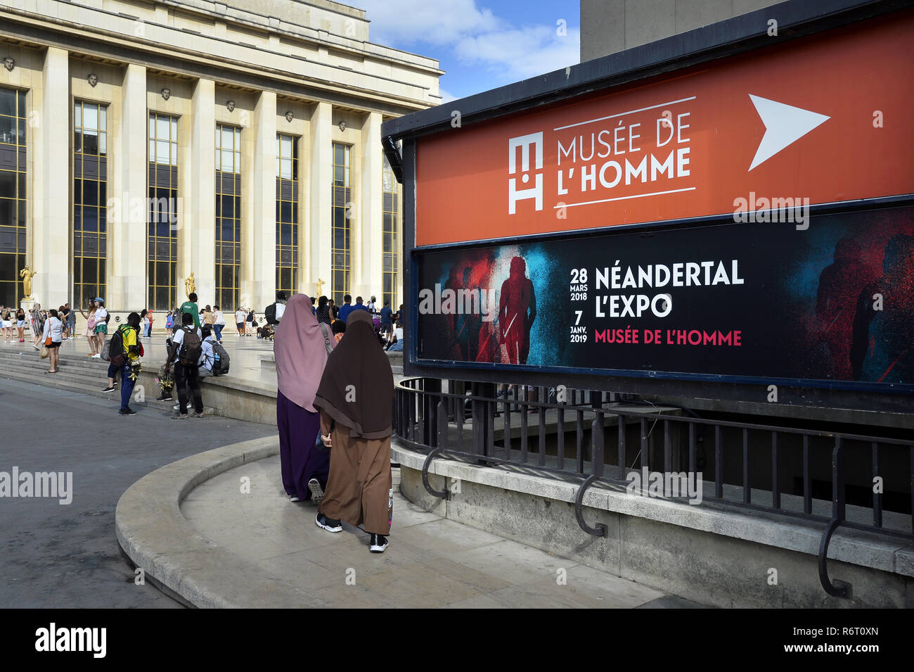 Musée de l'Homme - Parigi - Francia Foto Stock