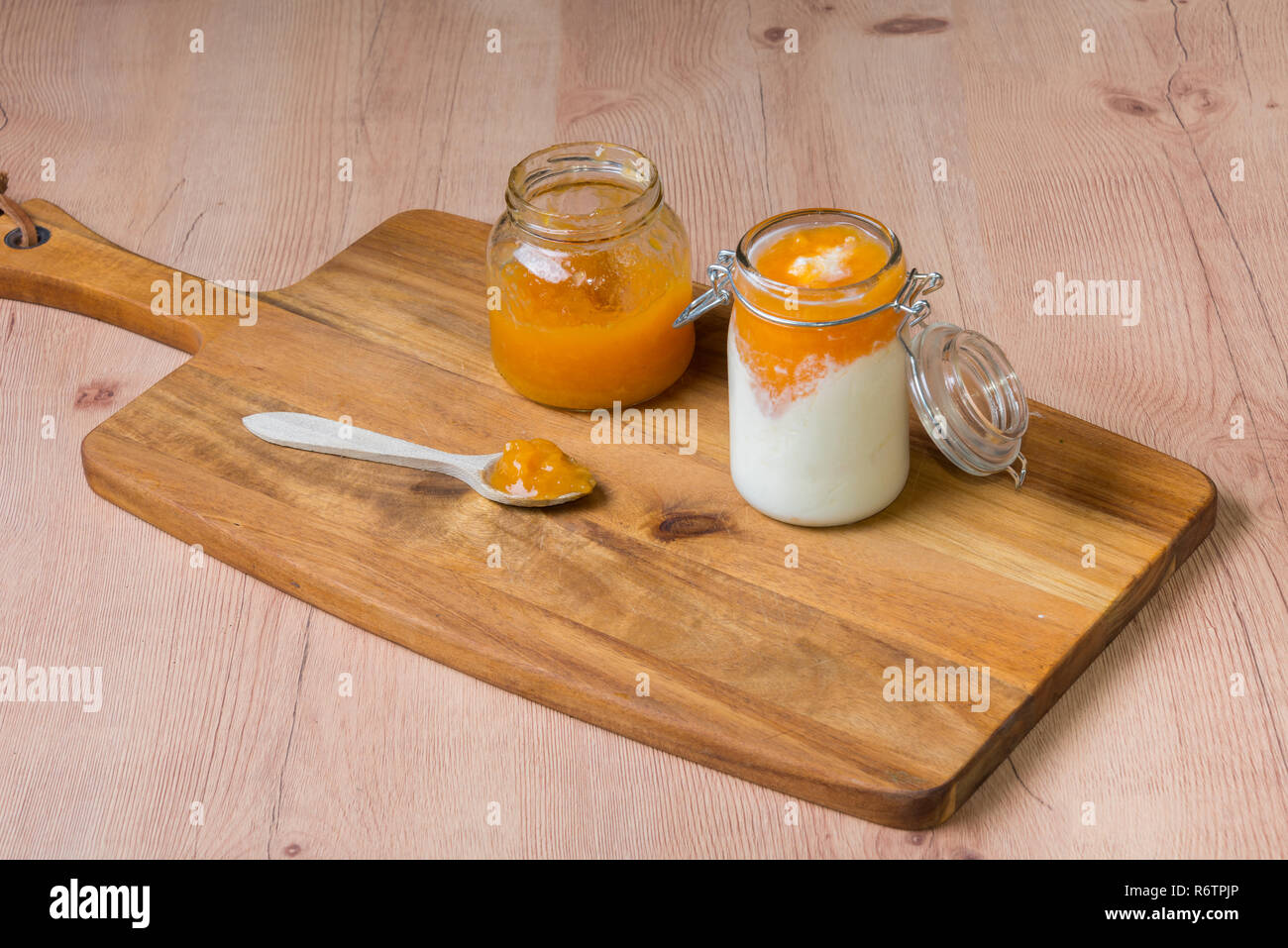 La colazione del mattino Foto Stock