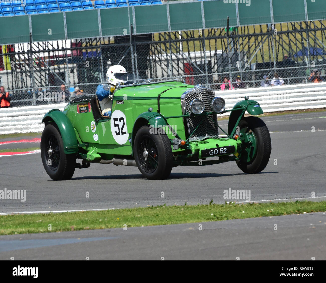 Richard Evans, Gareth Burnett, Talbot 105 Alpine, andare 52, Kidston trofeo, Silverstone Classic 2015, Chris McEvoy, il circuito da corsa, cjm-fotografia, clas Foto Stock