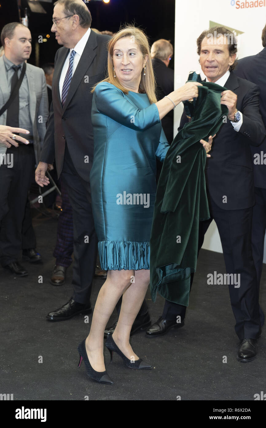 Evento commemorativo per il ventesimo anniversario della 'La Razon' quotidiano di Madrid, Spagna. Dotato di: Ana Pastor Julián dove: Madrid La Comunità di Madrid, Spagna Quando: 05 Nov 2018 Credit: Oscar Gonzalez/WENN.com Foto Stock