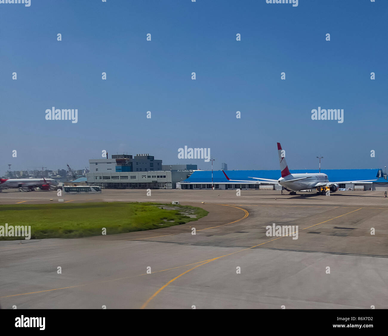 Aeroporto Internazionale di Male nelle Maldive Foto Stock