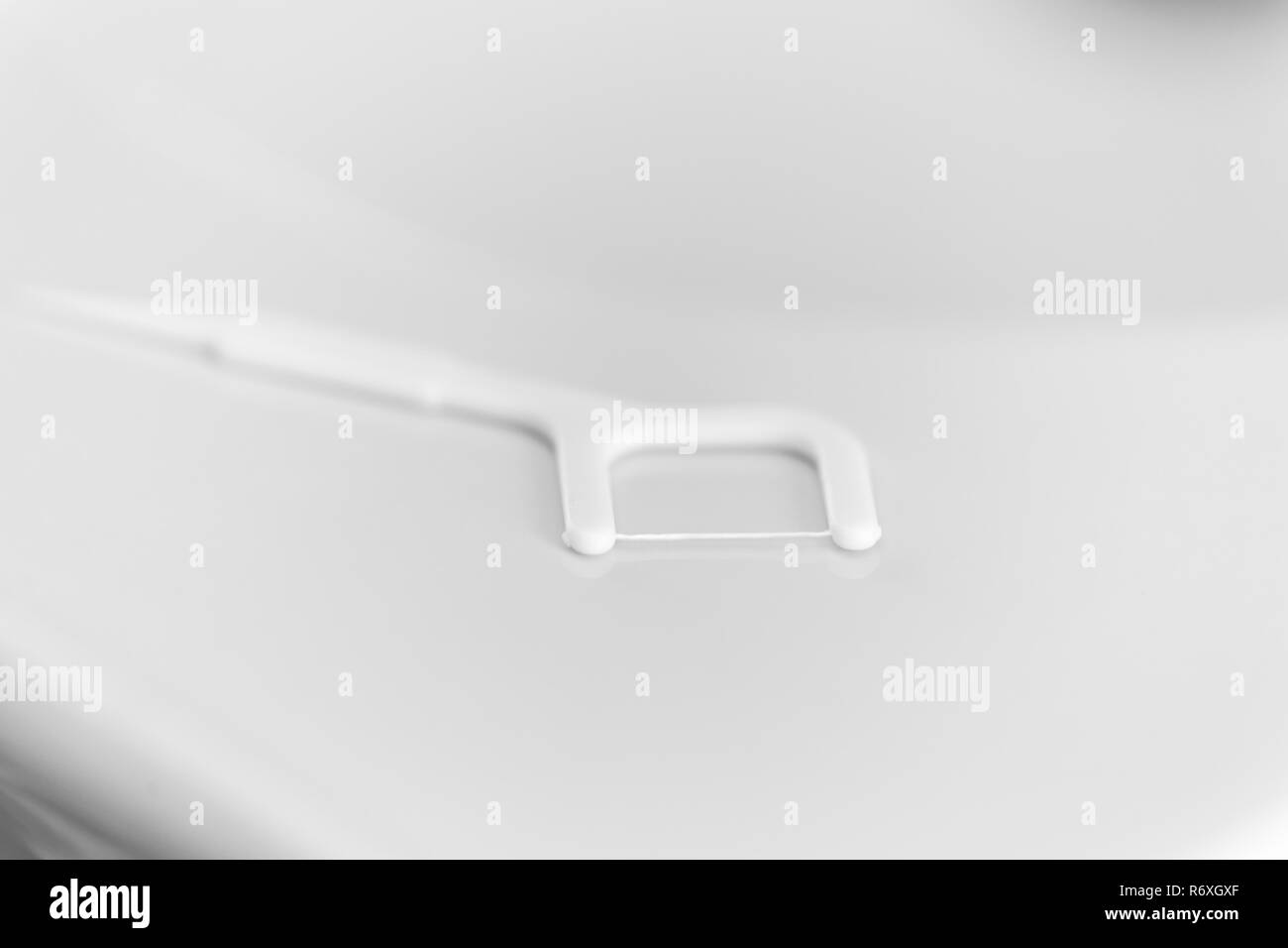 Igiene dentale Foto Stock