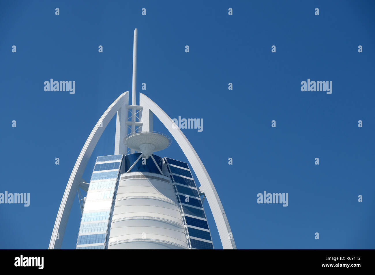 Il Burj al Arab di Dubai Foto Stock