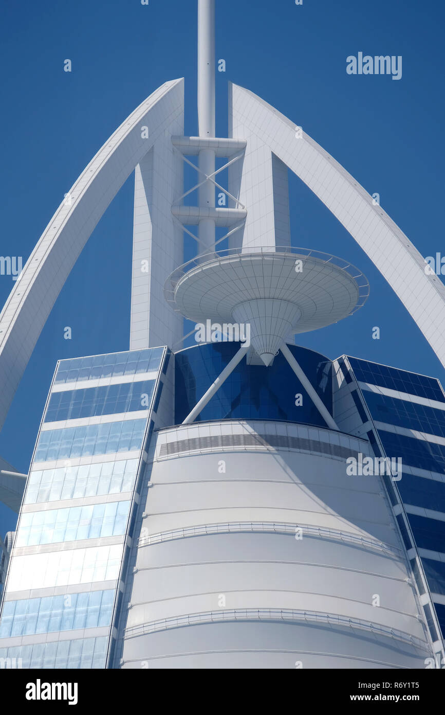 Il Burj al Arab di Dubai Foto Stock