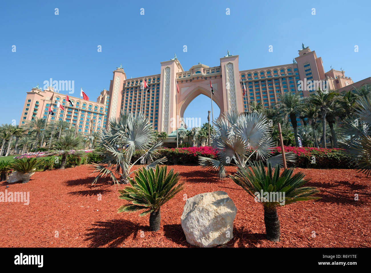 Atlantis Palm dubai Foto Stock