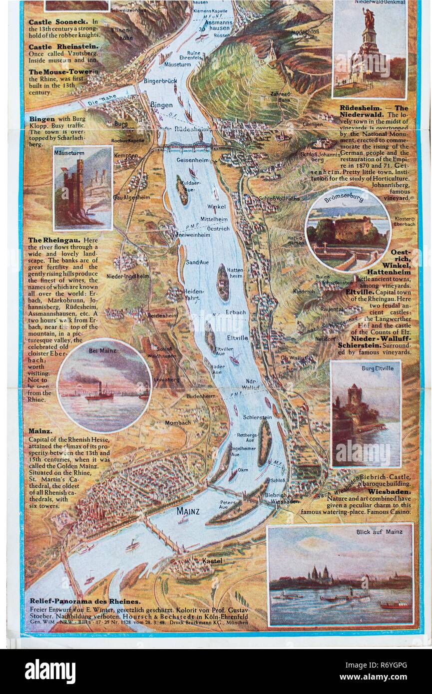 Mappa panoramica immagini e fotografie stock ad alta risoluzione - Alamy