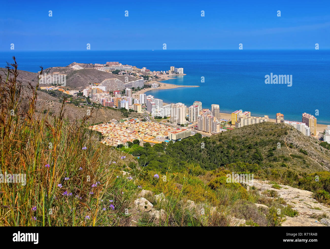 Spiagge nei dintorni di Cullera, provincia di Valencia in Spagna Foto stock  - Alamy