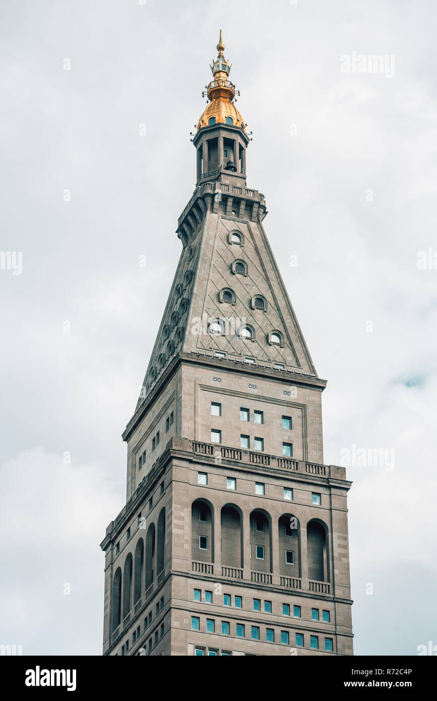 Il Metropolitan Life Insurance Company Tower, in Midtown Manhattan, a New York City Foto Stock