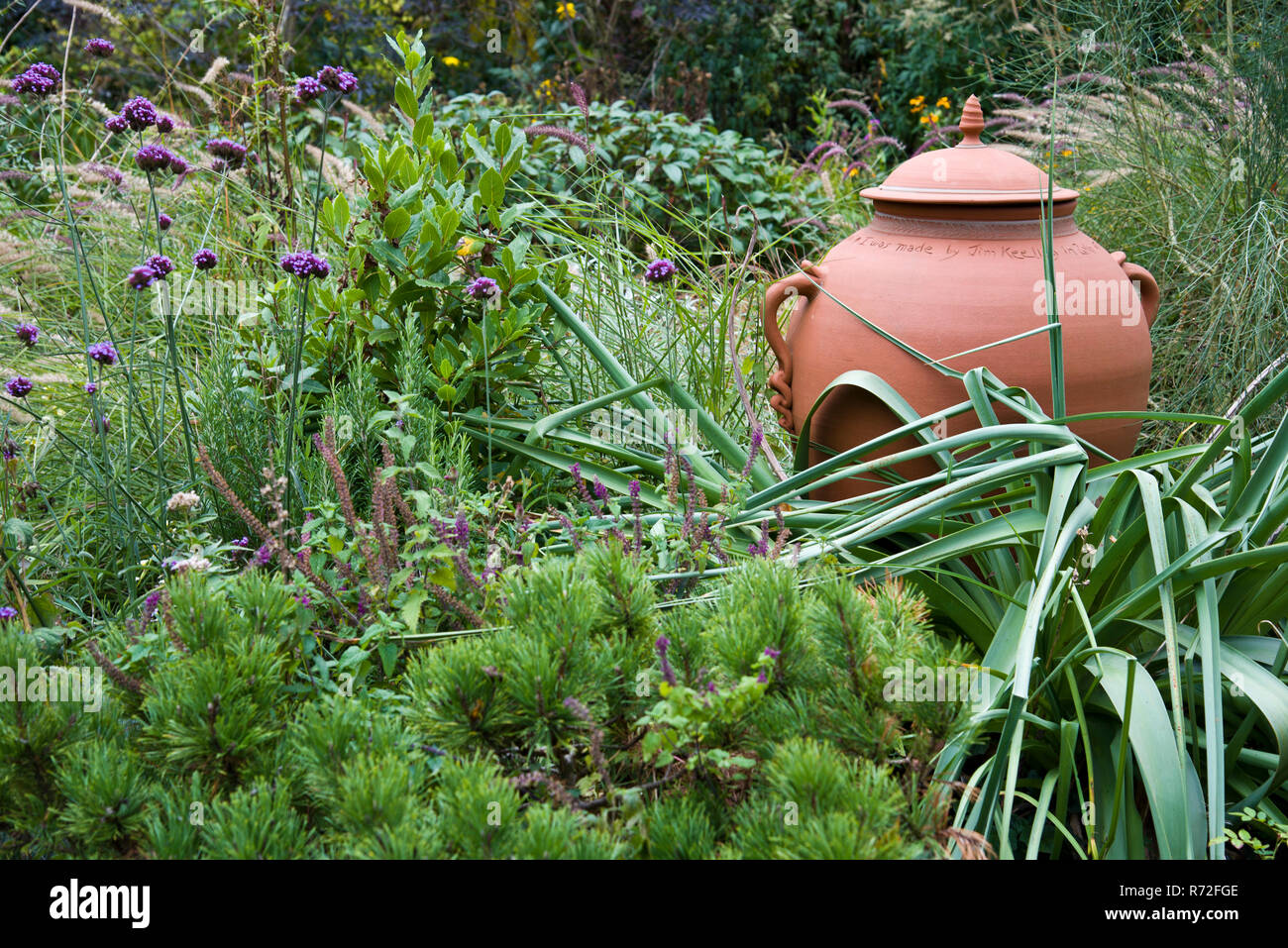 Giardino ornamentale includono Foto Stock