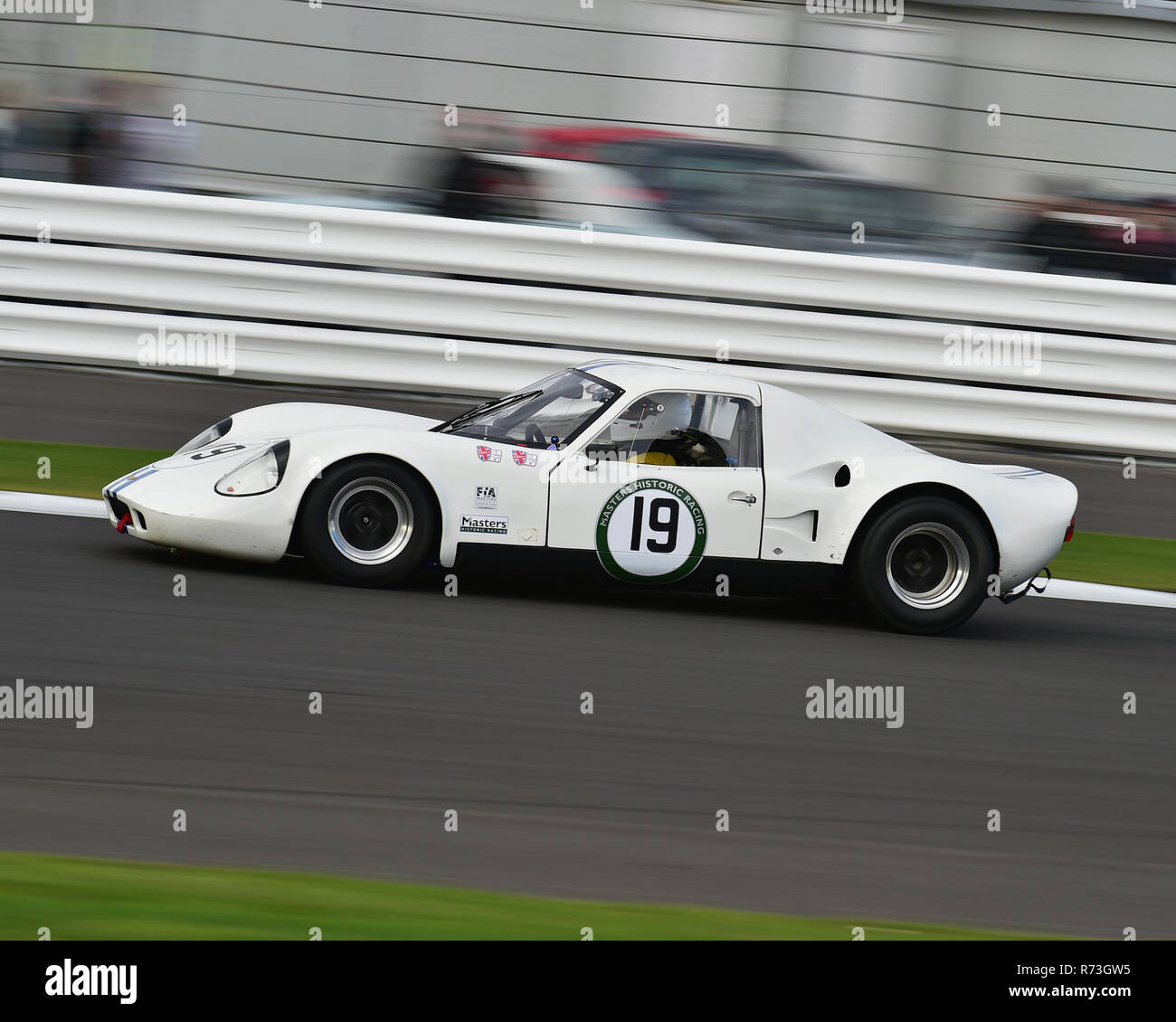 Andrew Owen, Mark Owen, Chevron B8, FIA, Masters storico di vetture sportive, Silverstone Classic 2016, 60's automobili, Chris McEvoy, cjm-fotografia Rac Classic Foto Stock