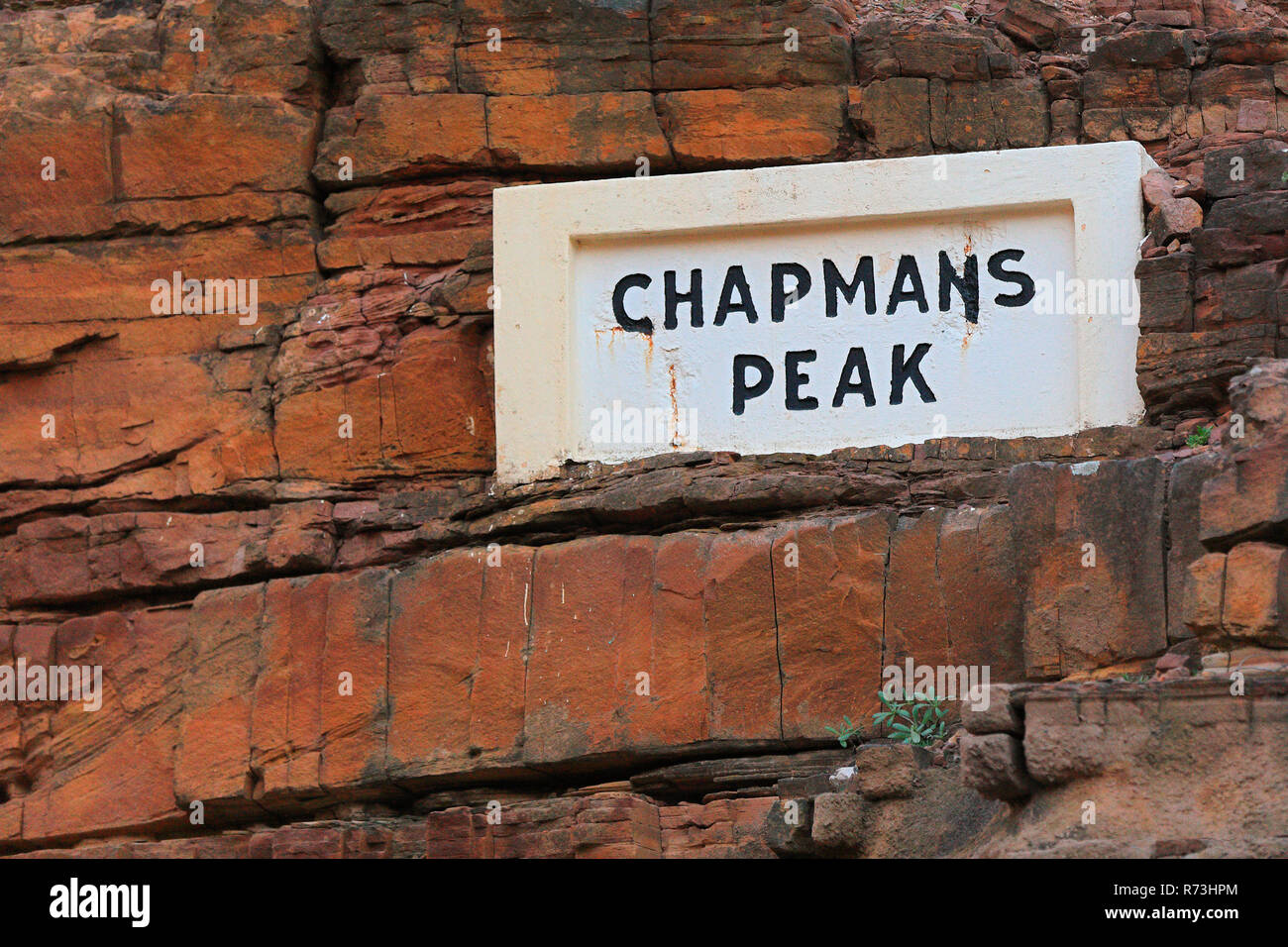 Chapmans Peak Drive, Western Cape, Sud Africa e Africa Foto Stock