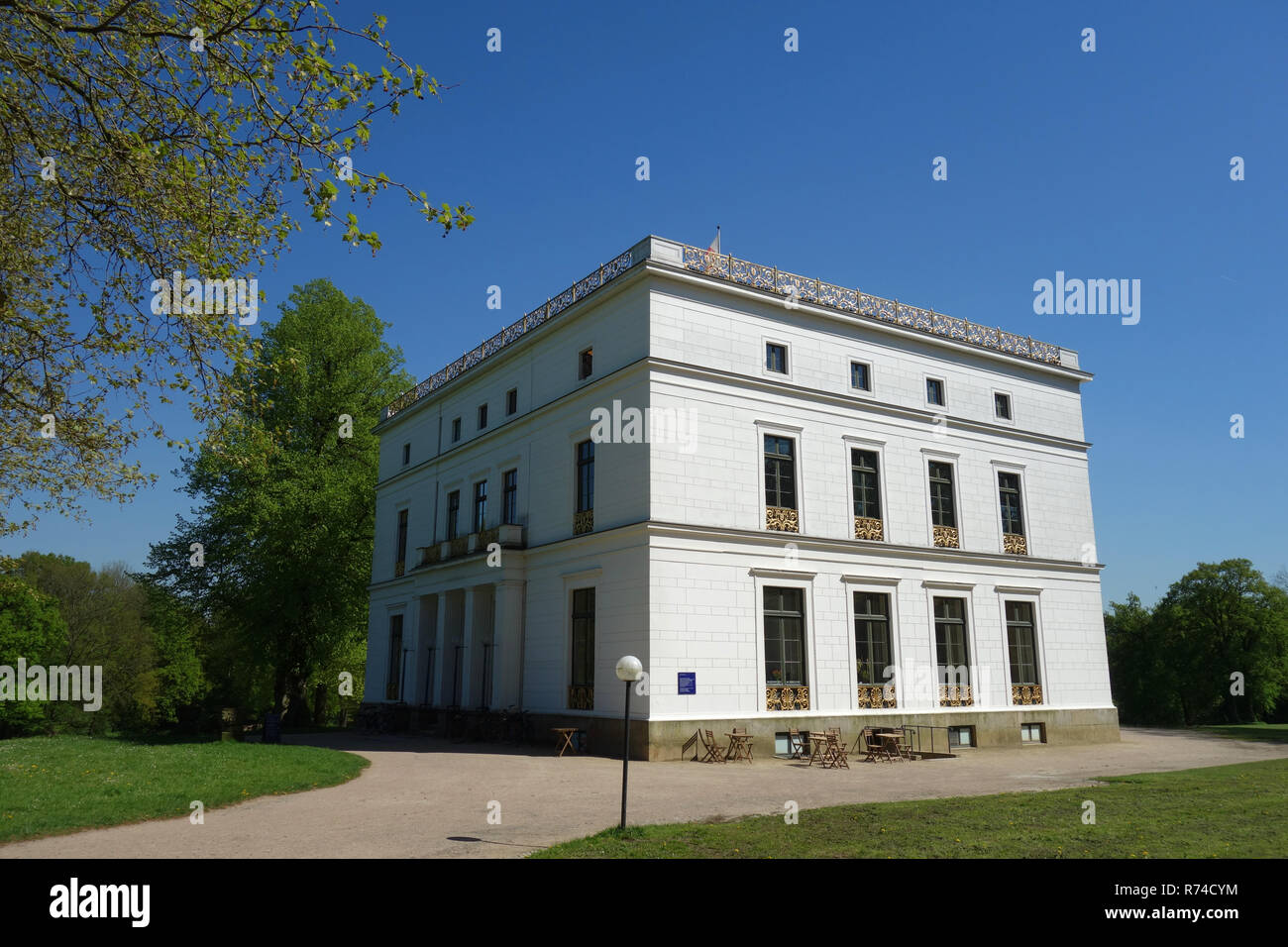 Il jenisch casa in Hamburg othmarschen Foto Stock