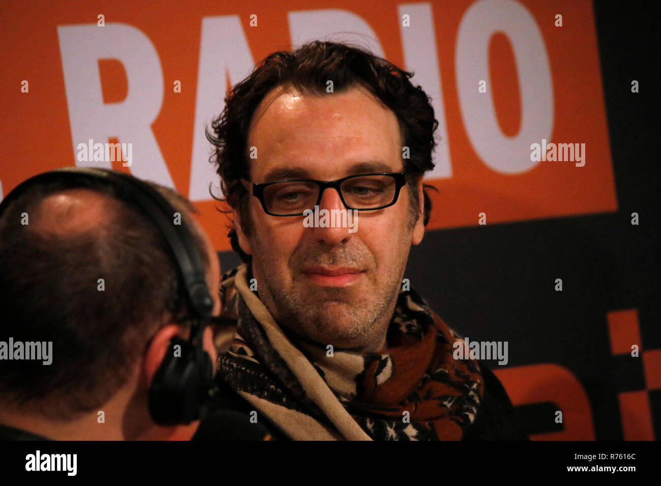 Peperoncino Gonzales (Jason Beck) - Radio Eins Nighttalk, Berlinale 2018, 17. Februar 2018, Berlino. Foto Stock