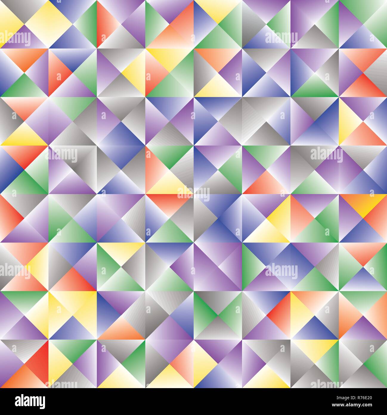 Sfondo astratto costituito da triangoli Illustrazione Vettoriale