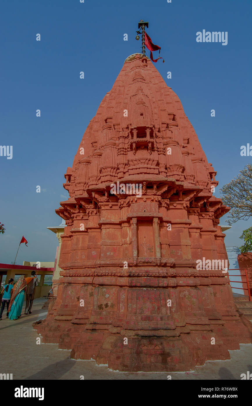 11-Maggio-2013- KALIKA MATA MANDIR-PAWAR DELLA FAMIGLIA KULDAIYVAT-DHAR-MP (Dhar) Madhya Pradesh india asia Foto Stock