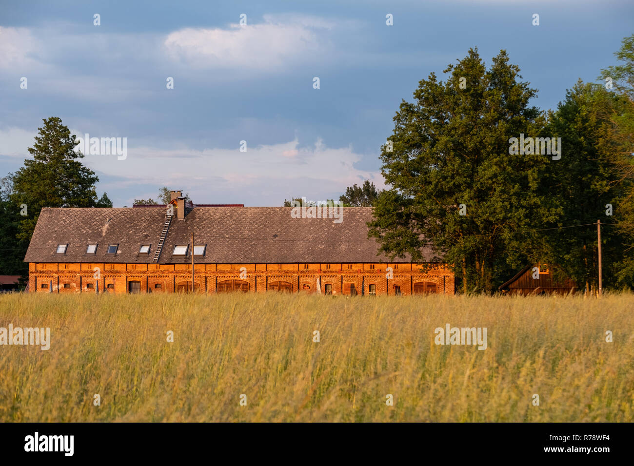 Spreewald riserva della biosfera area vacanze Foto Stock