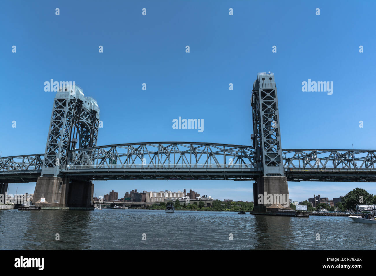 Park Avenue ponte sopra il fiume di Harlem, NYC Foto Stock