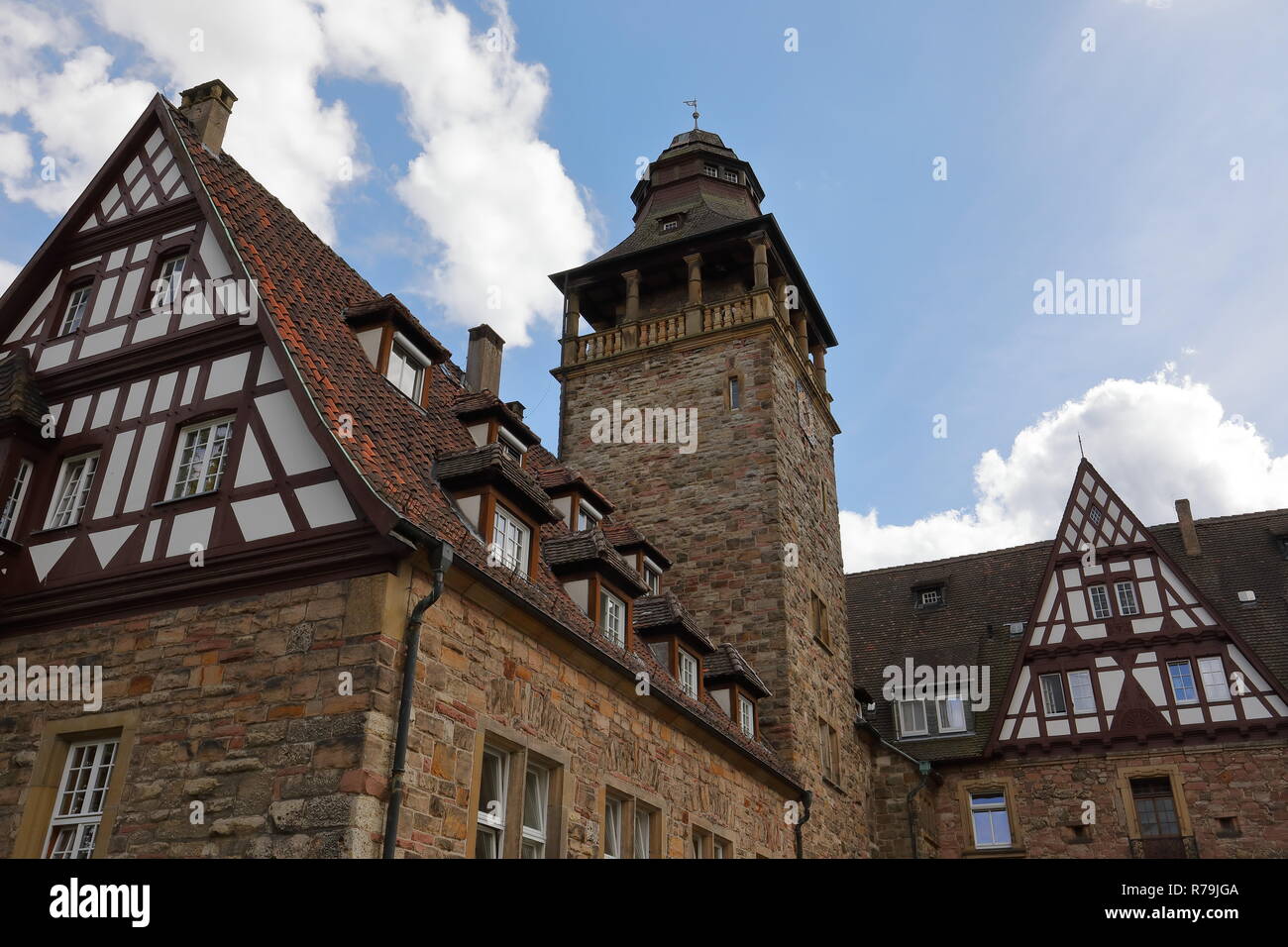 Il castello di wommen in Assia Foto Stock