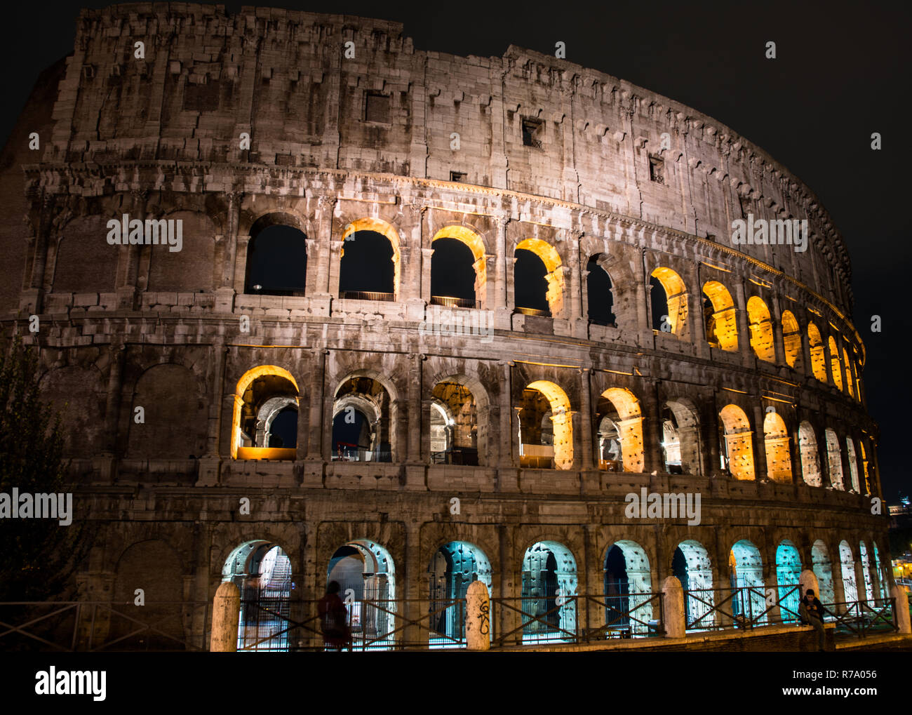 Colosseo Roma Foto Stock