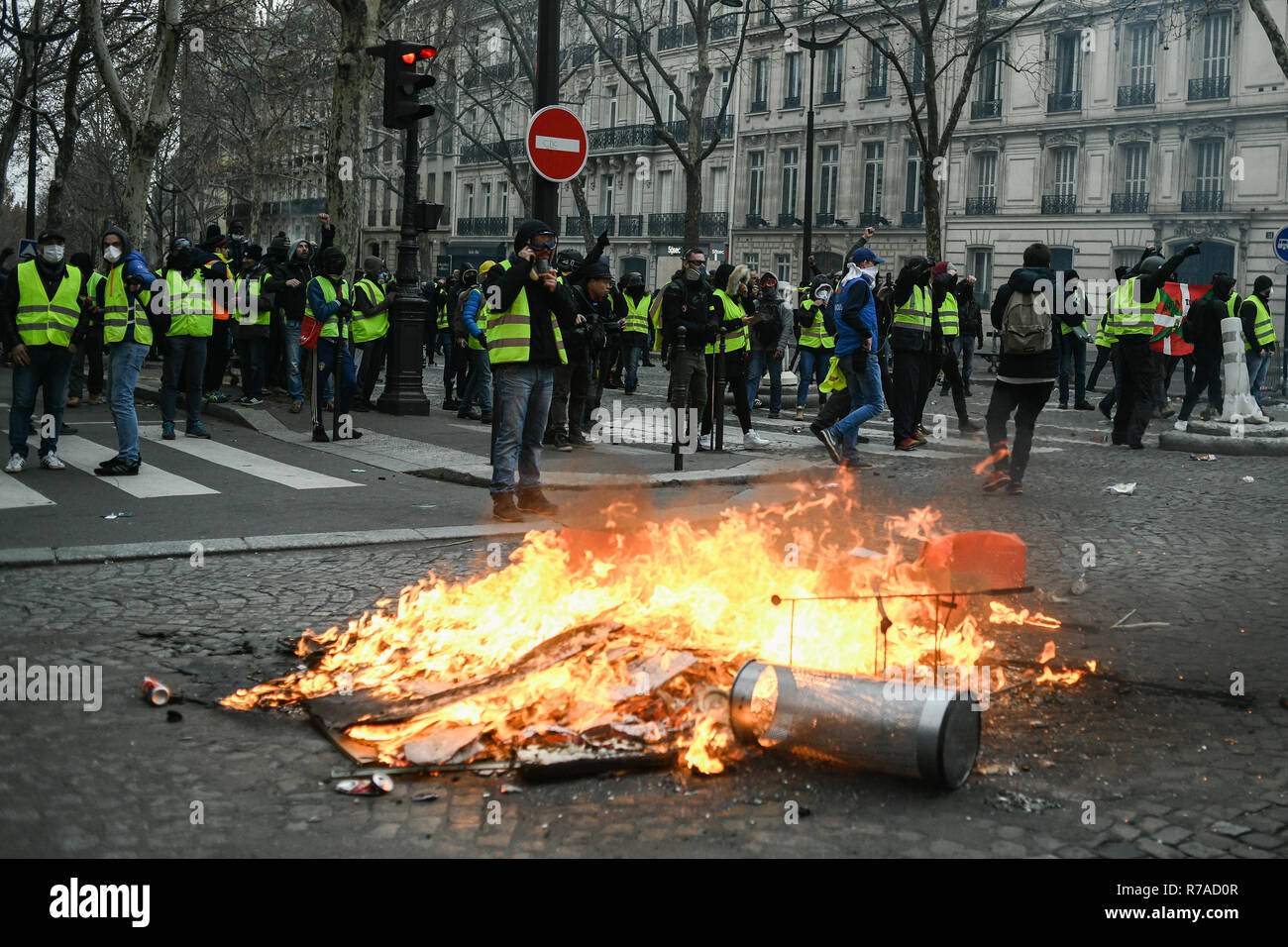 Le proteste dei gilet gialli immagini e fotografie stock ad alta  risoluzione - Alamy