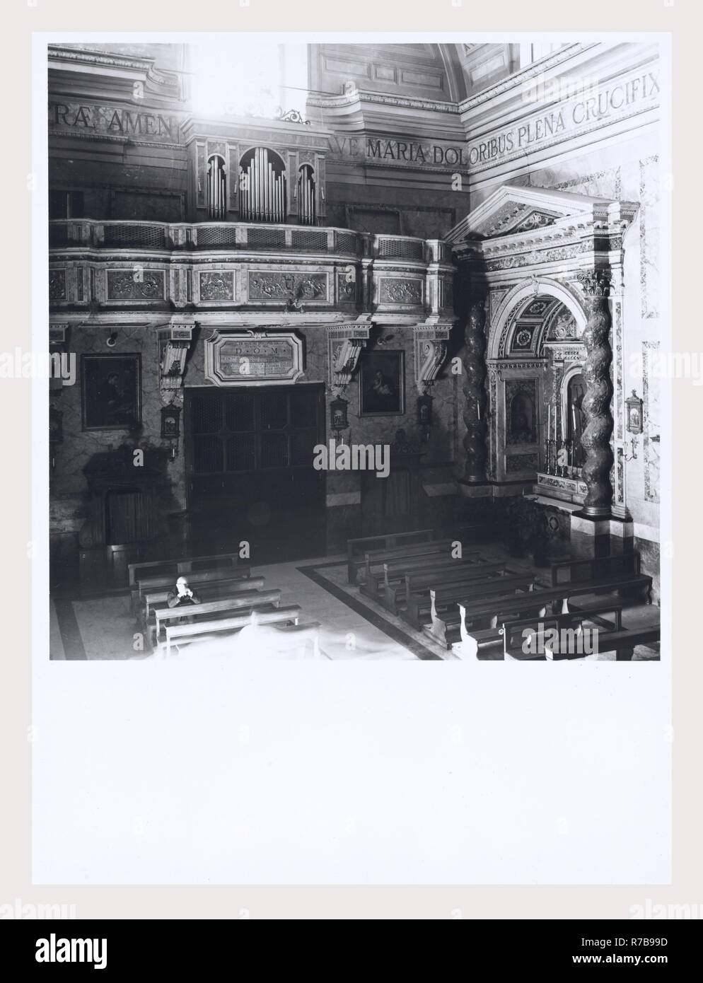 Lazio Frosinone Sora S. Maria Addolorata, questa è la mia Italia, il paese italiano di storia visiva, post-medievale scultura architettonica, pittura e scultura. Il neo-classica struttura. Foto Stock