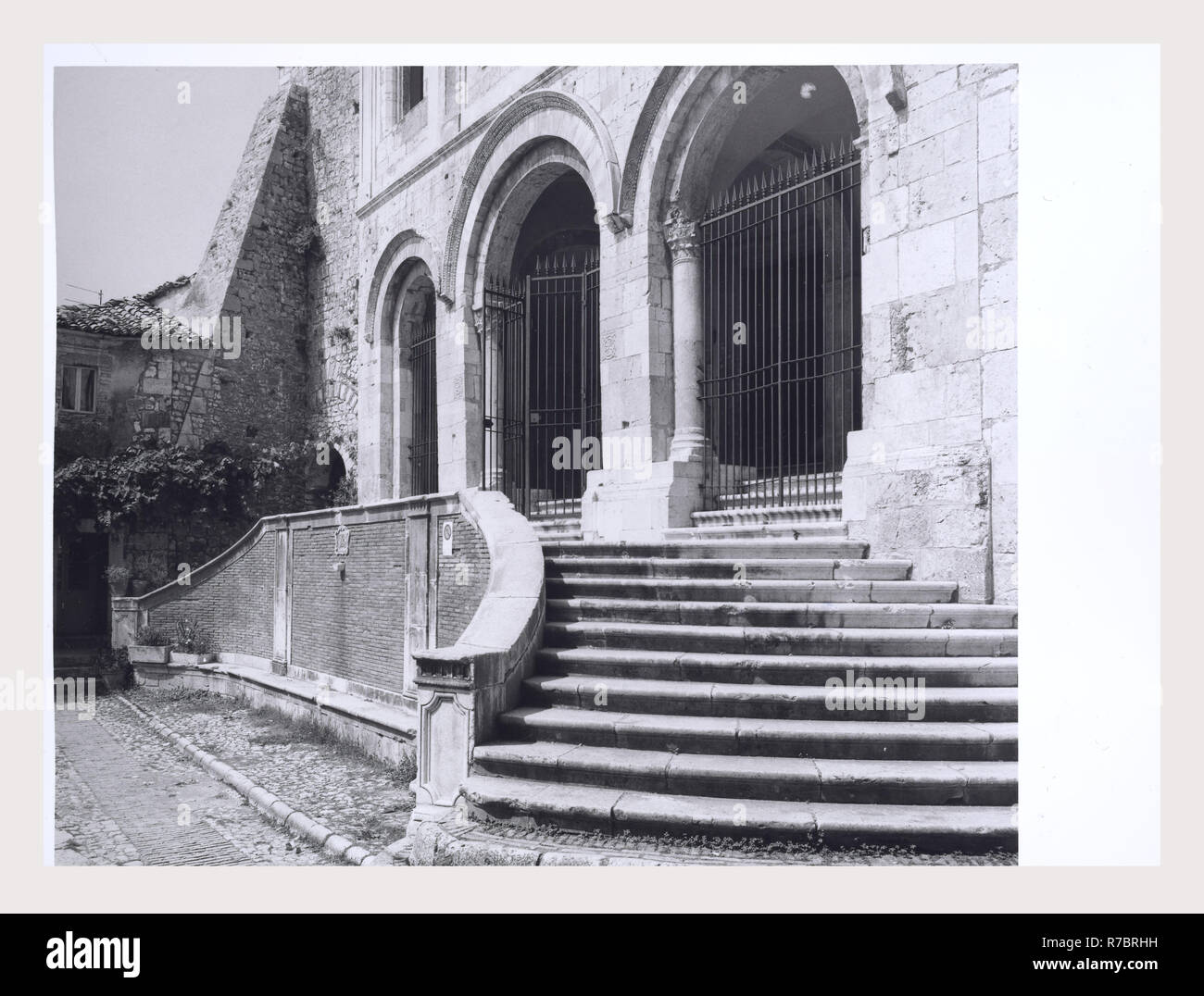 Lazio Frosinone Veroli S. Erasmo, questa è la mia Italia, il paese italiano di storia visiva Foto Stock