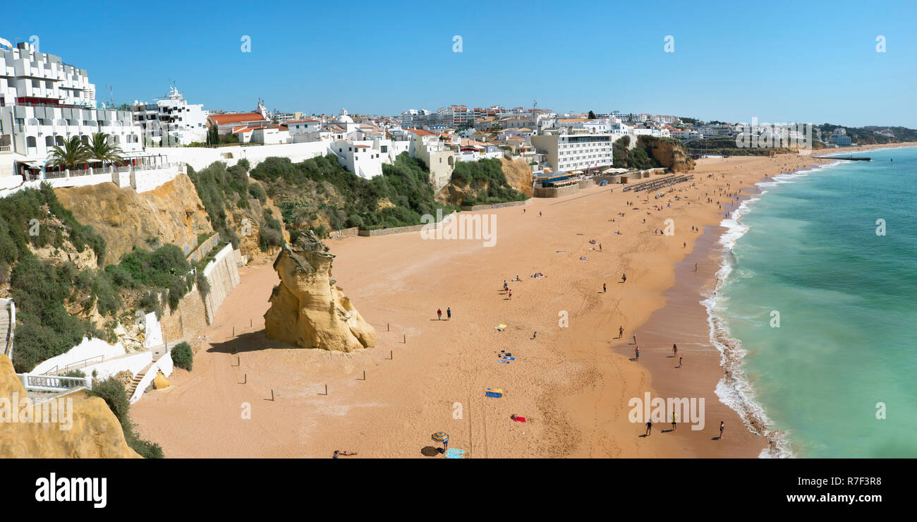 Spiaggia dei Pescatori, Albufeira Algarve Foto Stock