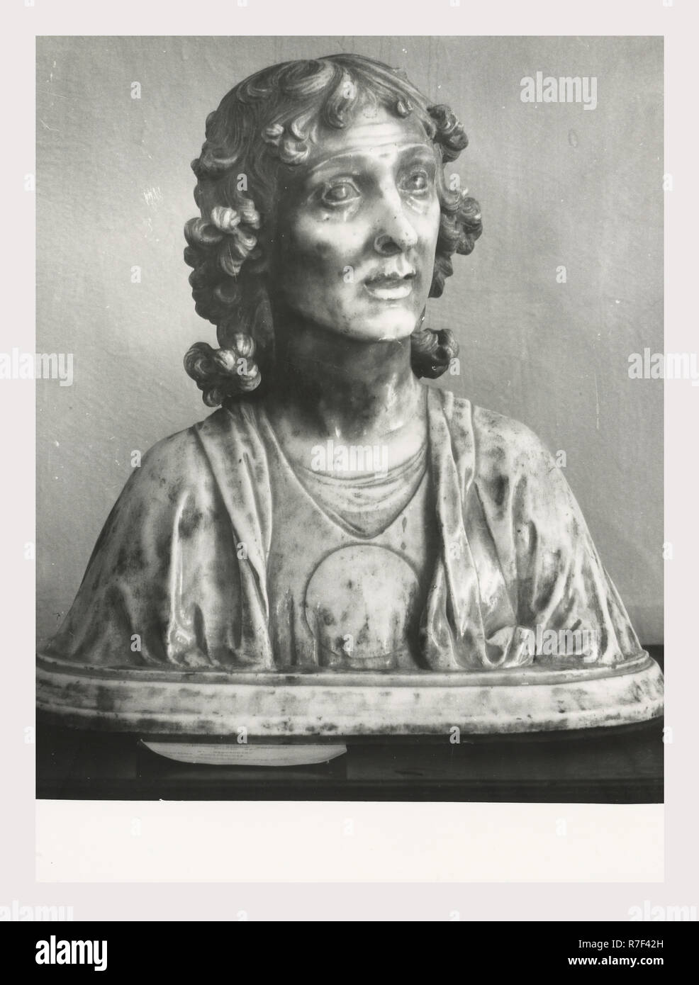 Marche Urbino Palazzo Ducale, Galleria Nazionale delle Marche, questa è la mia Italia, il paese italiano di storia visiva, post-medievale Primo piano Polittici, trittici, crocifissi, pannello dipinti, sculture, affreschi ora alloggiati in Museo decorazioni in stucco in cappelle private Vedi anche Urbino, Museo Albani Foto Stock