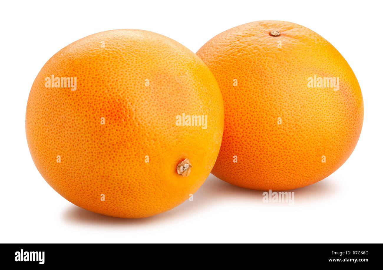 Percorso di pompelmo isolato Foto Stock