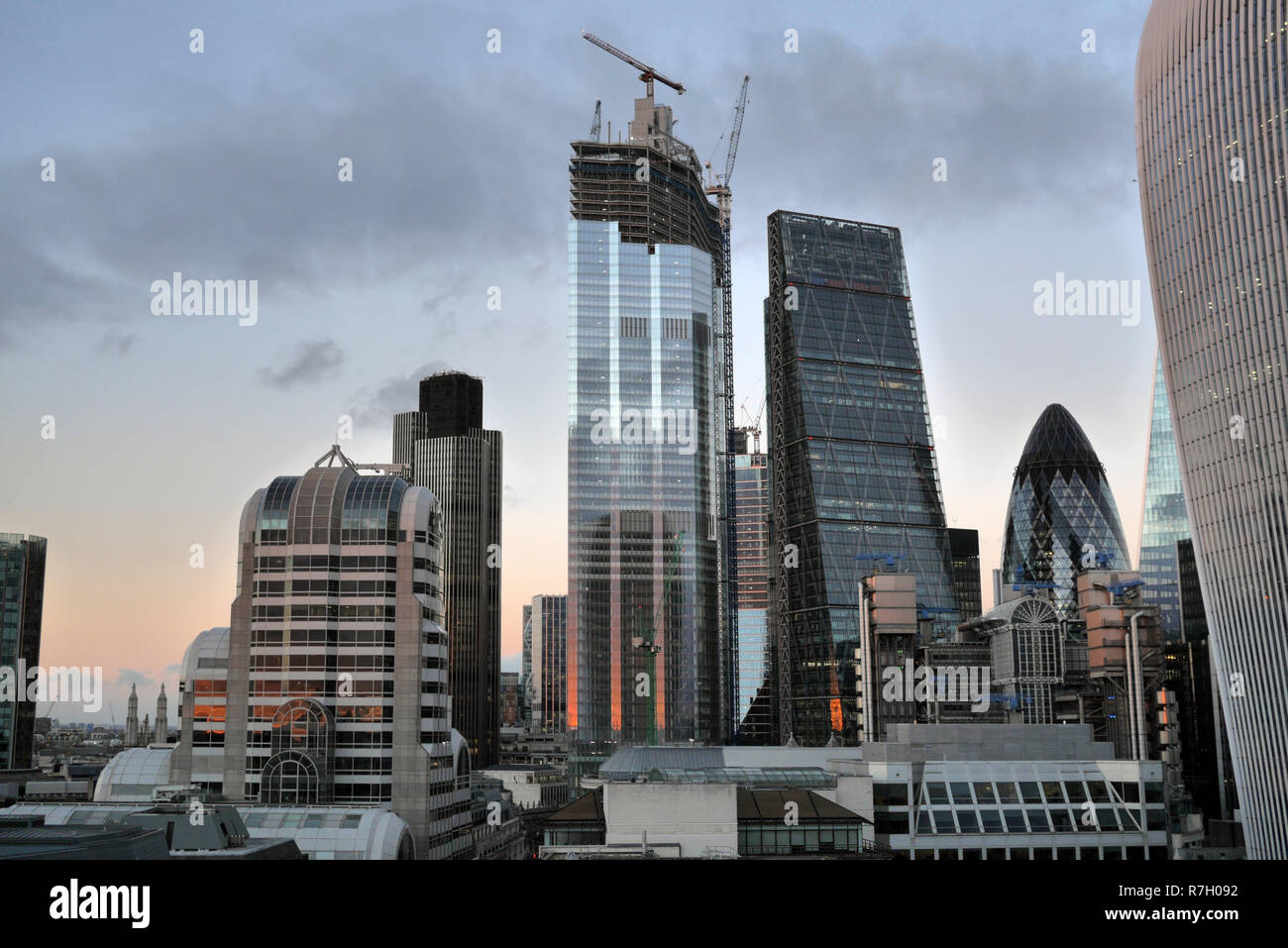 Londra REGNO UNITO Skyline Cityscape Foto Stock