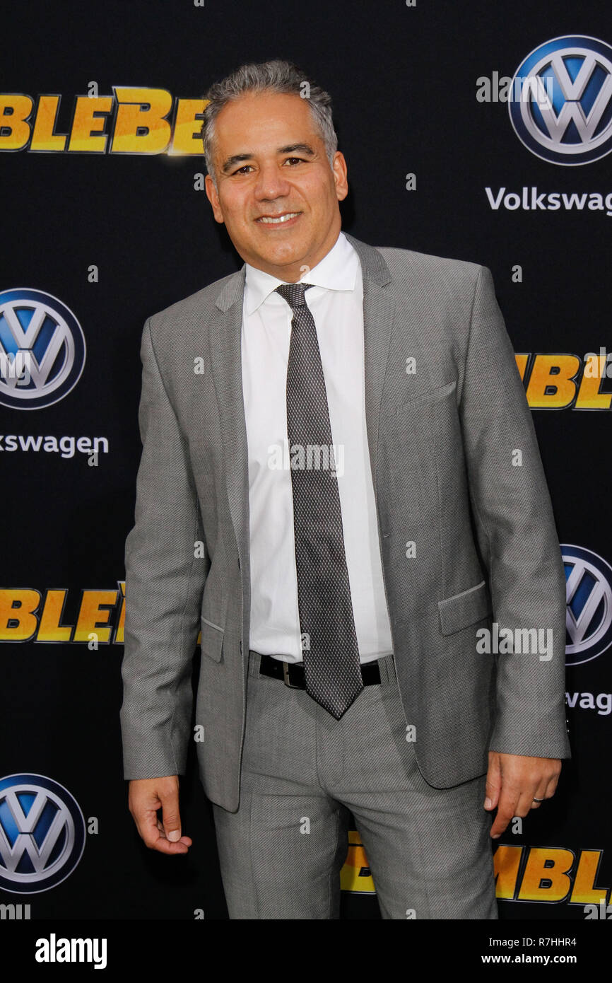 Los Angeles, Stati Uniti d'America. 9 Dic 2018. John Ortiz alla premiere di Paramount Pictures' 'Bumblebee" tenutasi presso la leva TCL Teatro Cinese a Hollywood, CA, 9 dicembre, 2018. Foto di Giuseppe Martinez / PictureLux Credito: PictureLux / Hollywood Archive/Alamy Live News Foto Stock