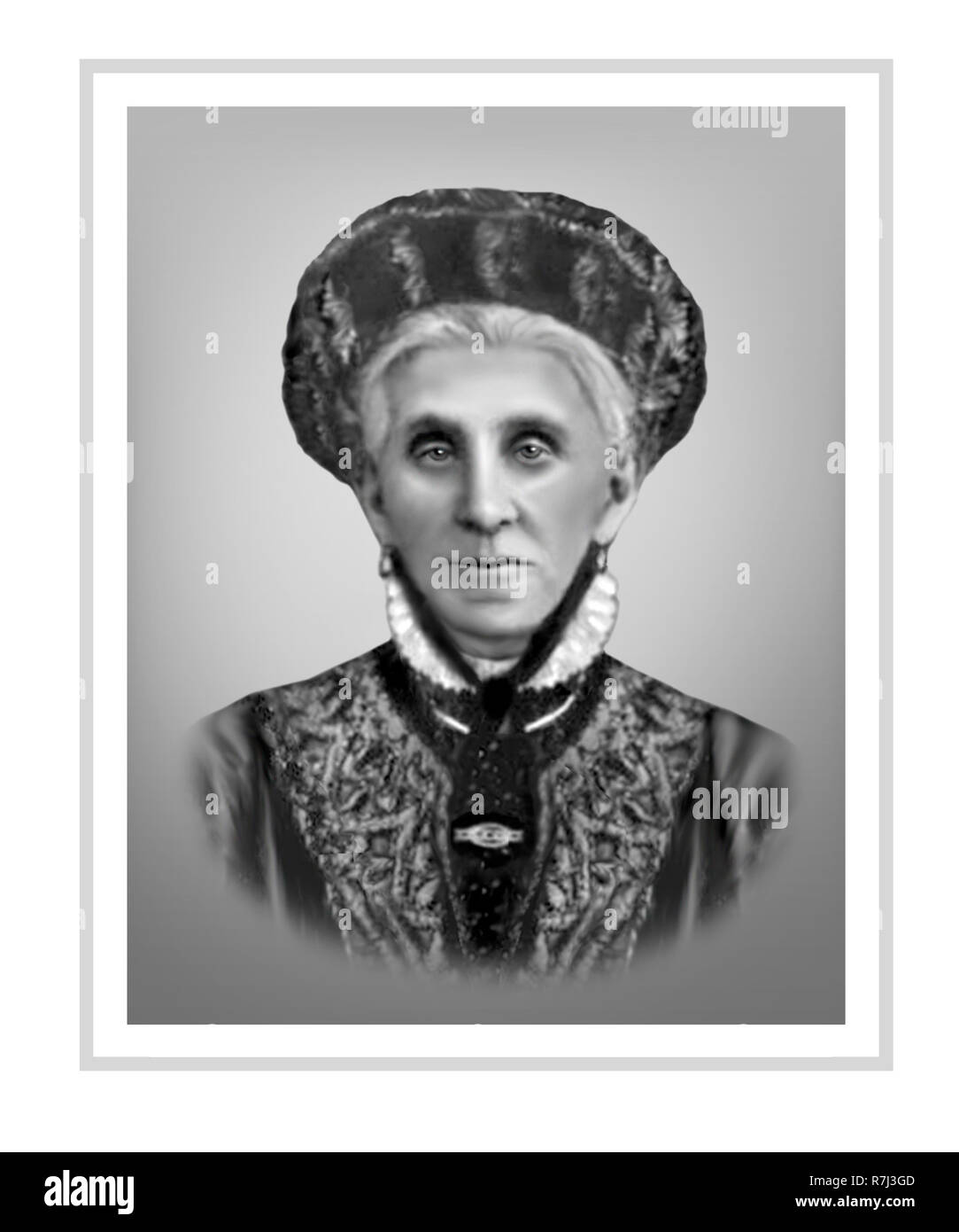 Emma Miller 1839 -1917 inglese nata Australian Suffragette Sindacato organizzatore Foto Stock