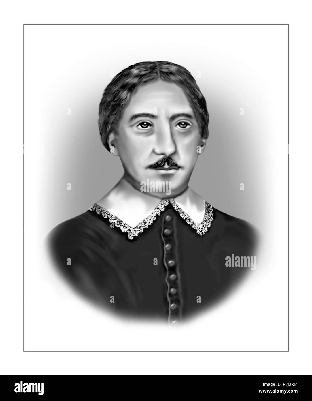 Abel Tasman 1603 - c1659 Navigatore olandese esplora la gente di mare Foto Stock